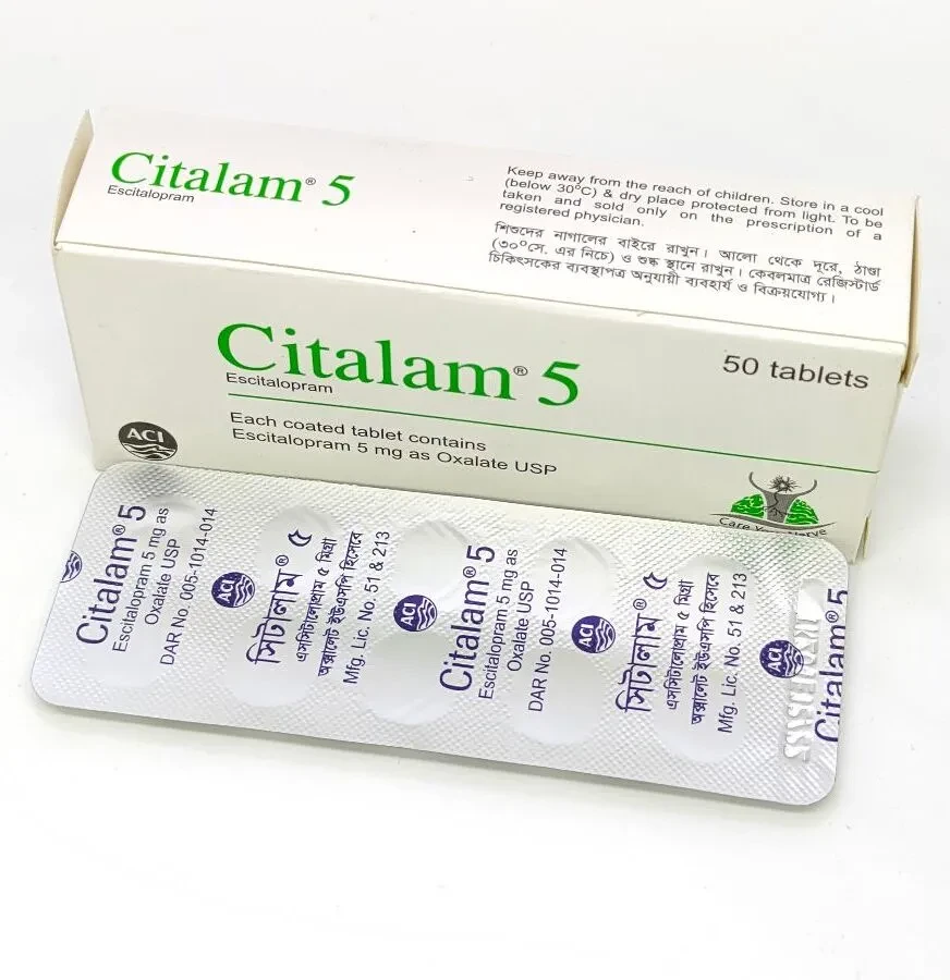 citalam-5-mg-tablet